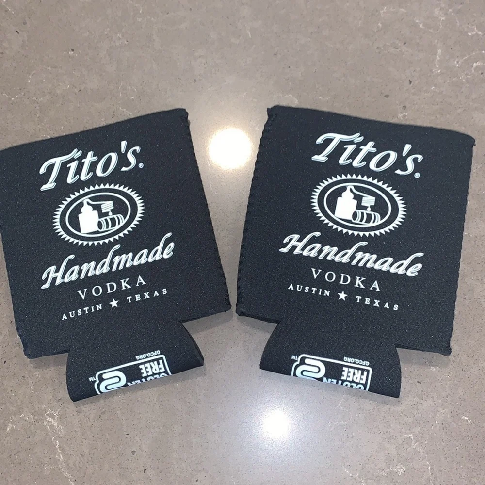 NiP Tito’s Handmade Vodka Merchandise Bundle Sunglasses Koozies Bandanas 8 pcs